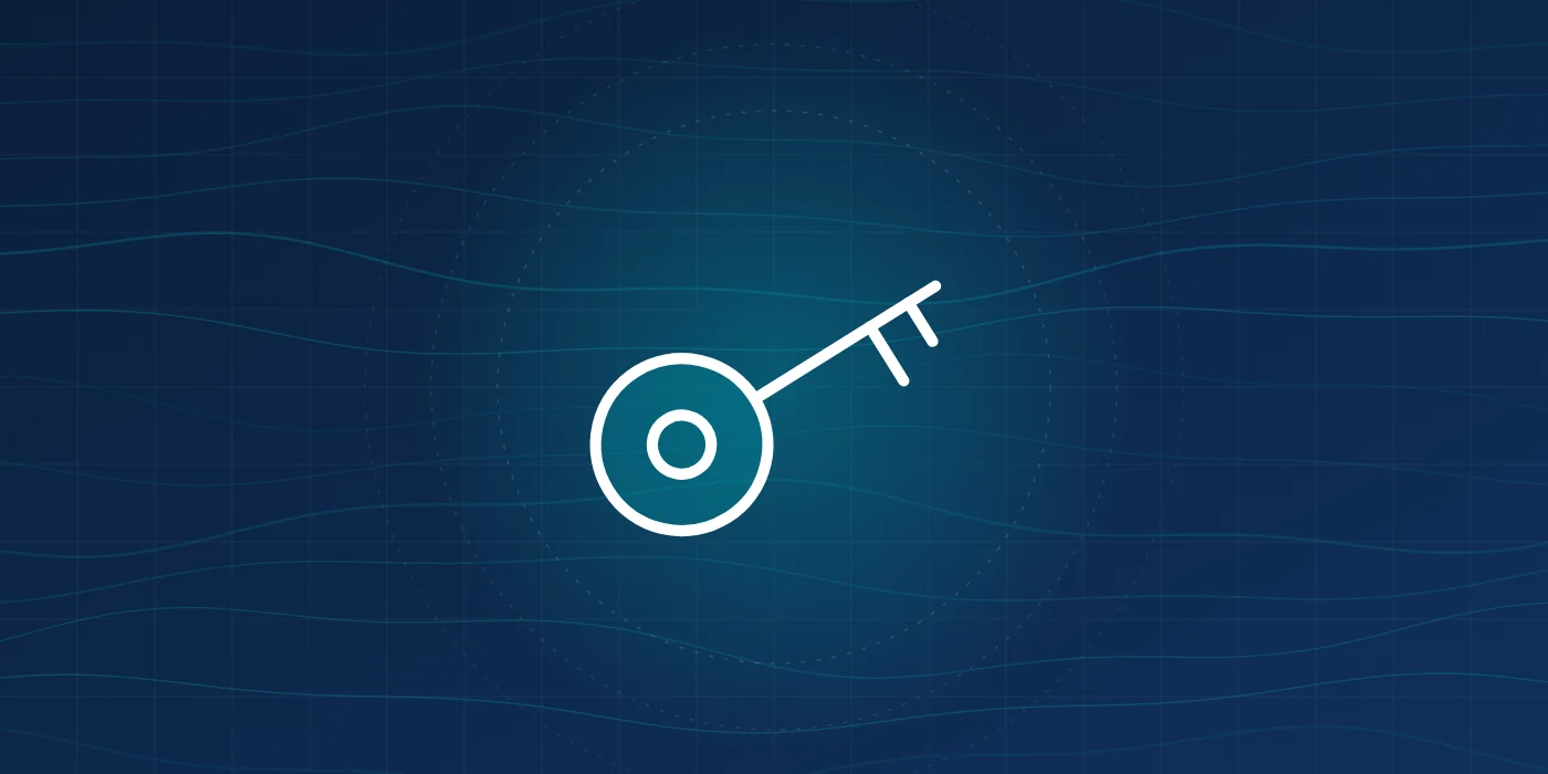 A key on a nautical chart.