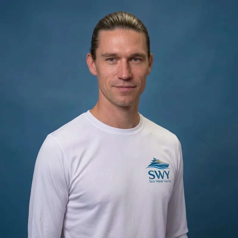 Dima Nosov, co-founder of Sea Wave Yachts