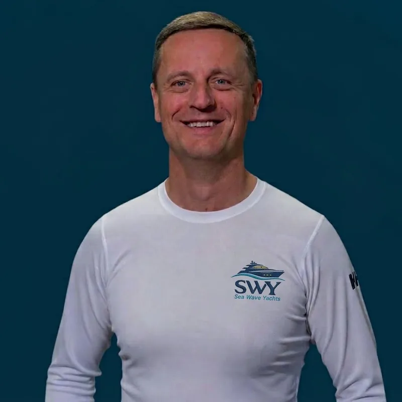 Vlad Liksha, co-founder of Sea Wave Yachts
